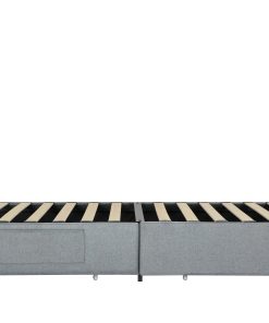 Twin Bed Frame with USB Charging Station & LED Lights