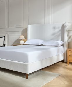 Harper Tall Headboard Upholstered Bed, Queen Size