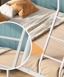 Metal Twin Over Full Size Bunk Bed