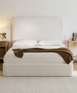 Canter Tall Headboard Upholstered Bed, King Size