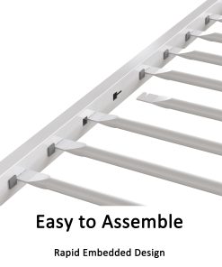 Fox Twin Daybed With Twin Trundle, White