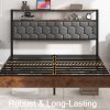 King Size Wooden Platform Bed Frame