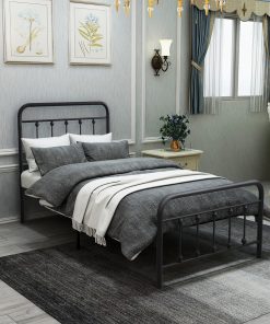 Metal Twin Size Platform Bed Frame