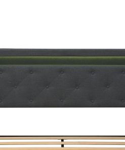 Queen Bed Frame with USB Charging Station & LED Lights