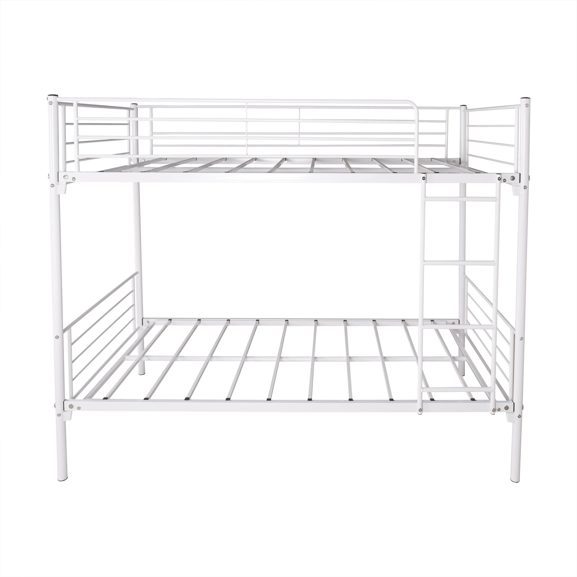 Twin over Twin Bunk Bed With Metal Frame