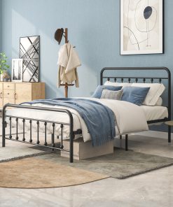 Full Size Metal Platform Bed Frame