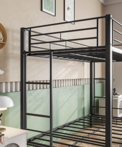 Metal Bunk Bed Twin Over Twin