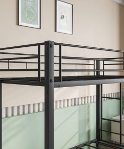 Metal Bunk Bed Twin Over Twin