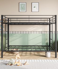 Metal Bunk Bed Twin Over Twin