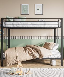 Metal Bunk Bed Twin Over Twin