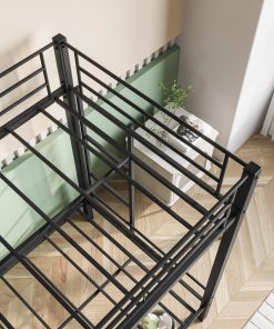 Metal Bunk Bed Twin Over Twin