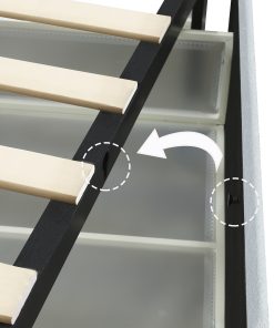 Queen Size Ivory Boucle Upholstered Platform Bed