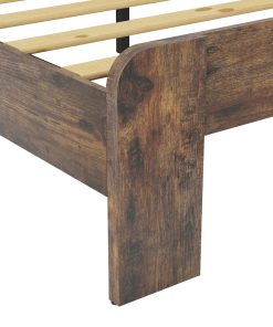 King Size Wood Platform Bed Frame