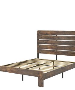 King Size Wood Platform Bed Frame