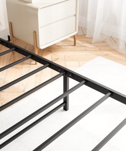 Queen Bed Frame With Storage Headboard