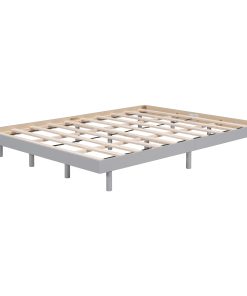 Modern Design Queen Floating Platform Bed Frame
