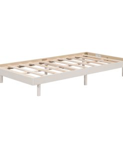 Modern Design Twin Size Floating Platform Bed Frame