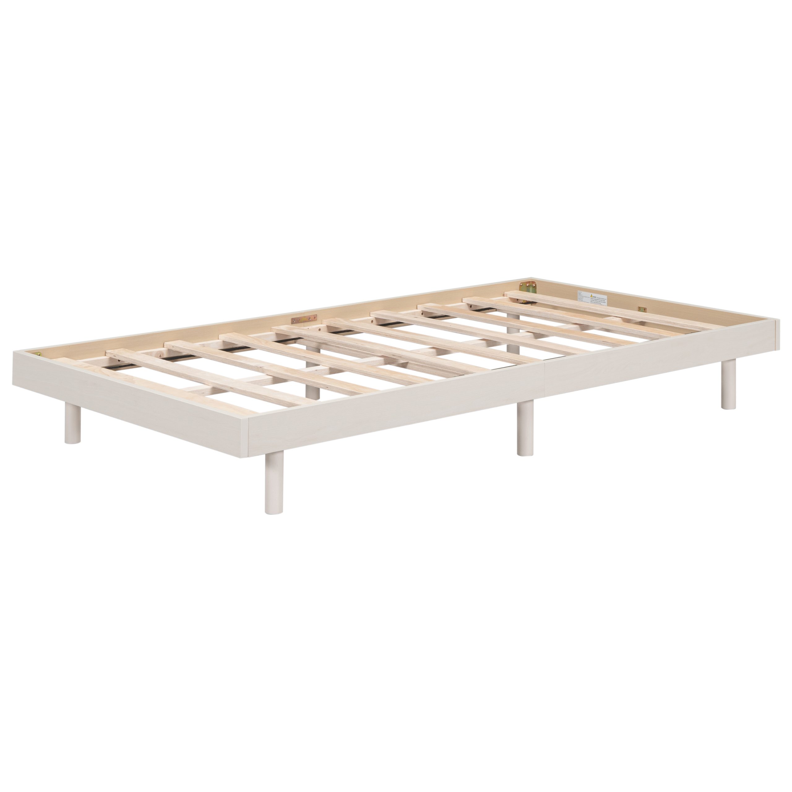 Modern Design Twin Size Floating Platform Bed Frame