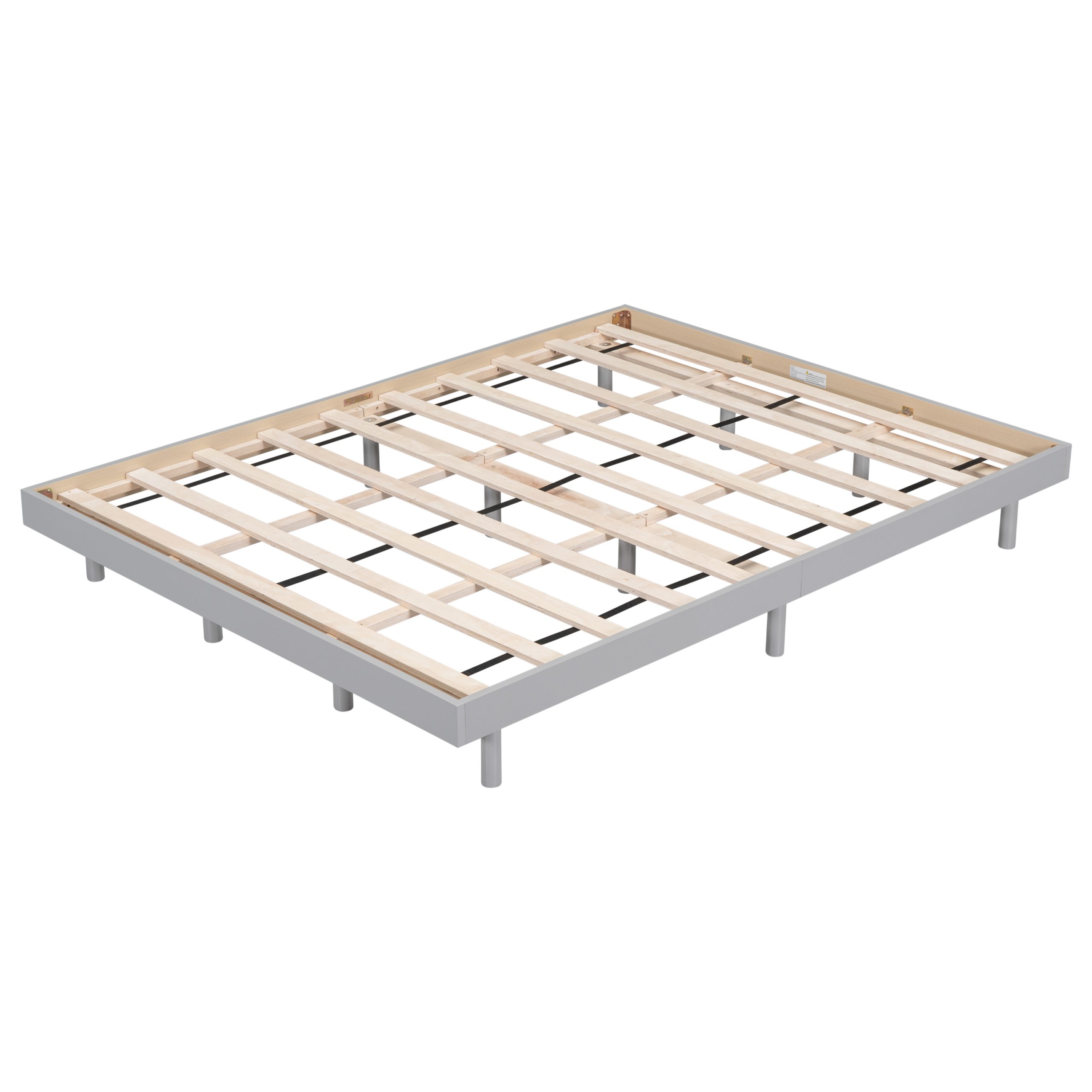 Modern Design Queen Floating Platform Bed Frame