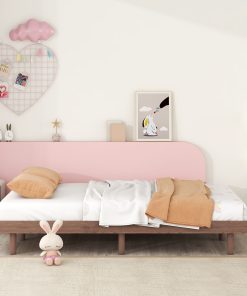 Modern Design Full Floating Platform Bed Frame