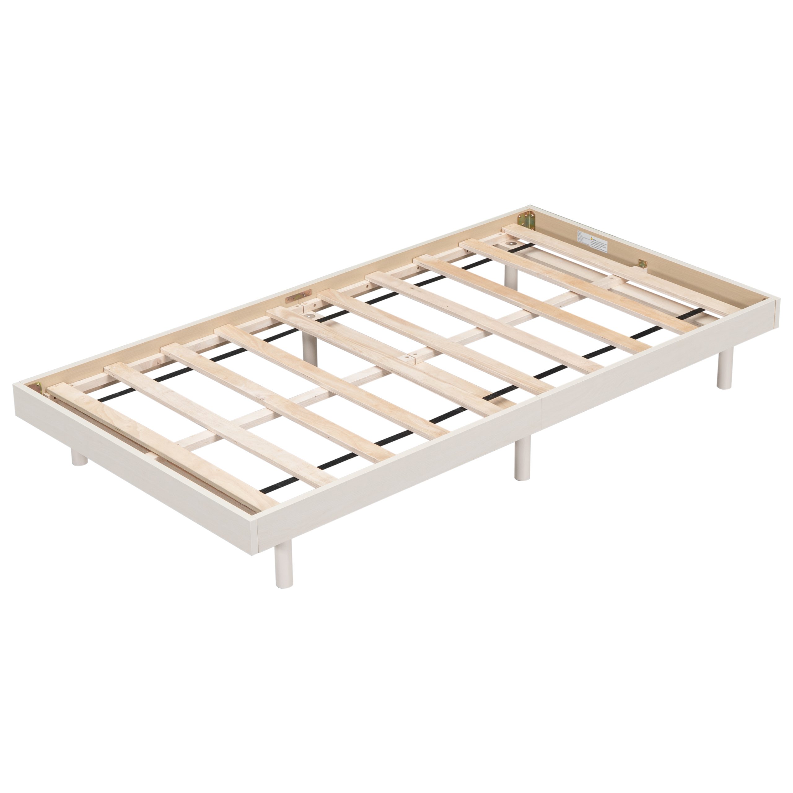 Modern Design Twin Size Floating Platform Bed Frame