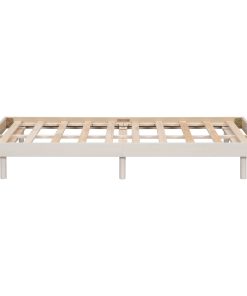 Modern Design Twin Size Floating Platform Bed Frame