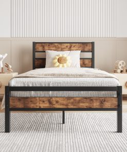 Twin Size Platform Bed Frame