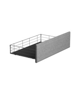 Full Size Bed Frame With LED, 4 Drawers