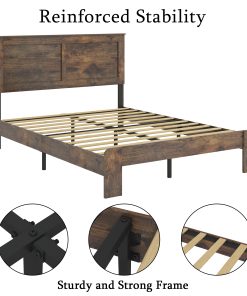 Queen Size Wood Bed Frame