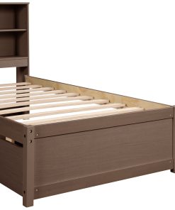 Twin Size Bed Frame With Built-in USB Port