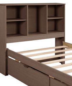 Twin Size Bed Frame With Built-in USB Port