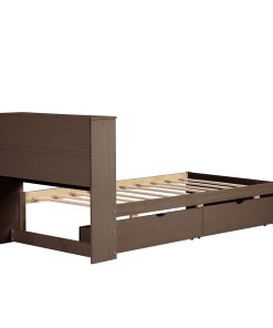 Twin Size Bed Frame With Built-in USB Port