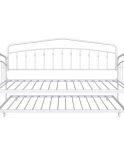Fox Twin Daybed With Twin Trundle, White