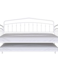 Fox Twin Daybed With Twin Trundle, White