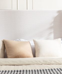 Hayden Upholstered Wingback Bed, Queen Size