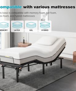 Split King Size Adjustable Bed Base