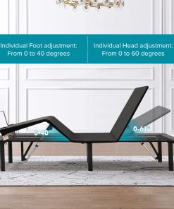 Split King Size Adjustable Bed Base