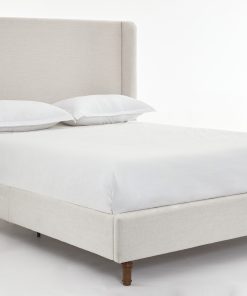 Hayden Upholstered Wingback Bed, Queen Size
