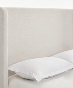 Hayden Upholstered Wingback Bed, Queen Size