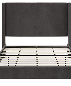 Harper Tall Headboard Upholstered Bed, Queen