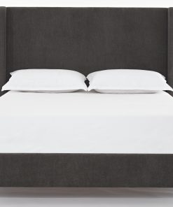 Harper Tall Headboard Upholstered Bed, Queen