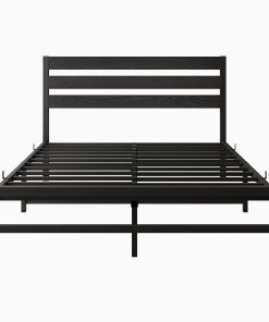 Full Size Platform Bed Frame With Headboard