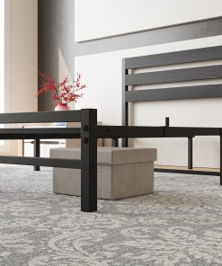 Queen Size Platform Bed Frame With Headboard