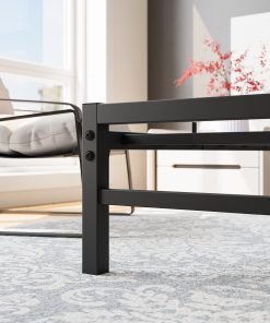 Queen Size Platform Bed Frame With Headboard