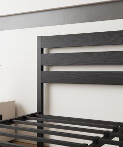 Queen Size Platform Bed Frame With Headboard