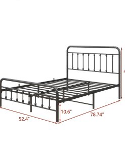 Full Size Metal Platform Bed Frame