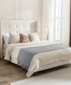 Peyton Upholstered Queen Platform Bed