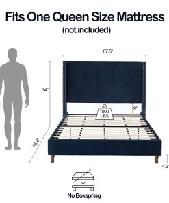 Peyton Upholstered Queen Bed