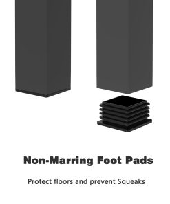 Metal Twin Over Full Bunk Bed with Ladder and Guardrails