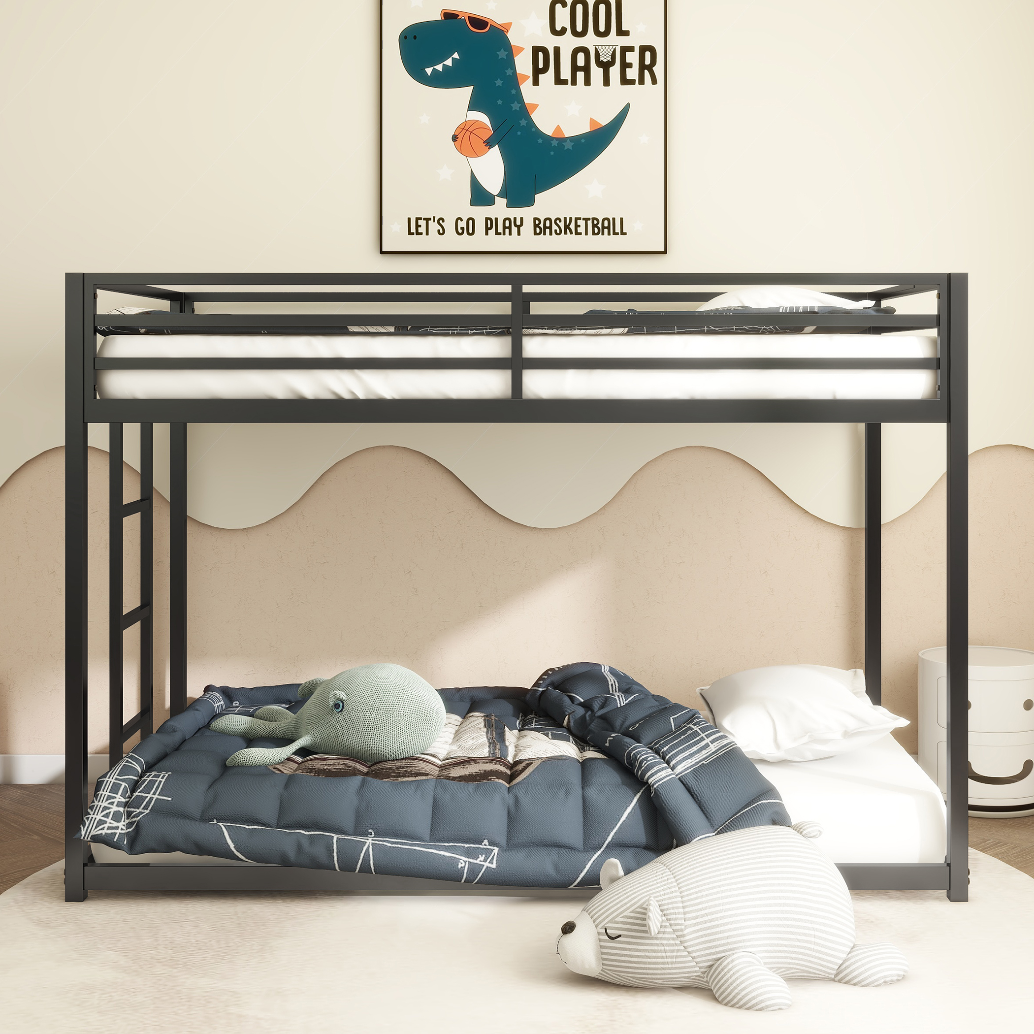 Adam Sturdy Twin over Twin Bunk Bed